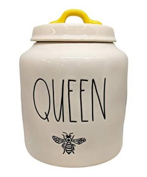 Rae Dunn Artisan Collection Queen Bee JarCanisterContainer 0 300x360