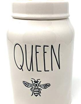 Rae Dunn Artisan Collection By Magenta Queen Bee Canister 0 282x360