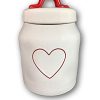 Rae Dunn Limited Edition Heart Canister Valentines Day Line 0 100x100