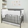 American Baby Company Heavenly Soft 6 Piece Crib Bedding Set White For Boys And Girls 0 100x100