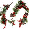 CraftMore Pine And Pomegranate Christmas Garland 0 100x100