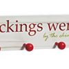 Cypress Home Beautiful Christmas The Stockings Were Hung Wooden Mantel Sign Wall Decor 24 X 1 X 4 Inches IndoorOutdoor Decoration For Homes Yards And Gardens 0 100x100