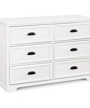 Davinci Homestead 6 Drawer Double Dresser White 0 300x360