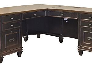Martin Furniture Hartford L Shaped Desk Brown 0 300x220