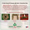 National Tree Company Pre Lit Artificial Christmas Garland Flocked With Mixed Decorations And White LED Lights Glittery Bristle Pine 6 Ft 0 3 100x100