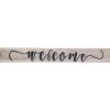 Wood Welcome Sign Made With Reclaimed Wood Perfect For Farmhouse Style Rustic Decor Fixer Upper Character Weathered Grey 48 Inch 0 100x100