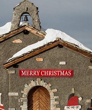 Glitzhome 4575 L Handmade Enameled Metal Wall Sign Merry Christmas Farmhouse Style Home Decor 0 300x360