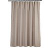 Amazon Basics Linen Style Bathroom Shower Curtain Taupe 72 Inch 0 100x100
