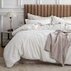 Bedsure Cotton Duvet Cover Set 100 Cotton Waffle Weave Coconut White Duvet Cover Twin Size Soft And Breathable Twin Duvet Cover Set For All Season Twin 68x90 0 100x100