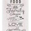 Bless The Food Before Us And Family Beside Us Wood Wall Sign 9x18 Unframed 0 100x100