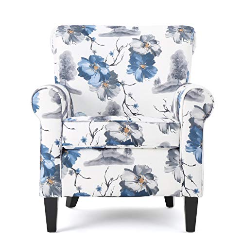 Christopher Knight Home Roseville Fabric Club Chair Floral Print 0