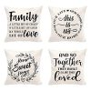 Hexagram Farmhouse Decor Throw Pillow Covers 18x18 Set Of 4 This Is Us Family Saying Outdoor Square Pillow Cushion Cases Decorative Home Pillow Cover For Sofa Couch Bedroom Porch Car Linen 0 100x100