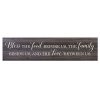 LifeSong Milestones Bless The Food Before Us Family Wooden Sign For Living Room Entryway Kitchen Or Bedroom Housewarming Wall Decor Gift 10 X 40 Bless The Food 0 100x100