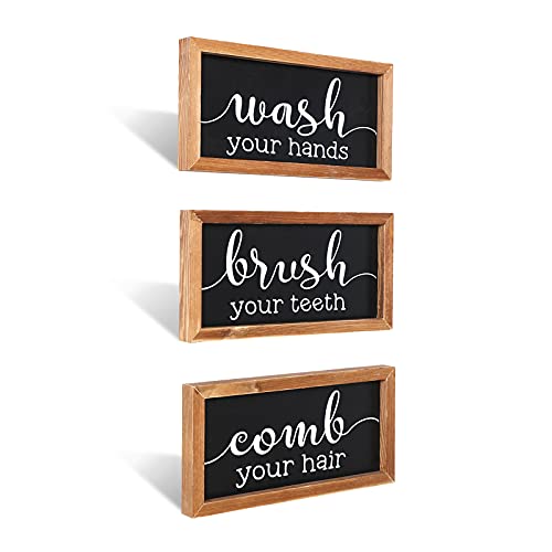 Farmhouse Bathroom Wall Decor & Rustic Bathroom Wall Decor - Farmhouse