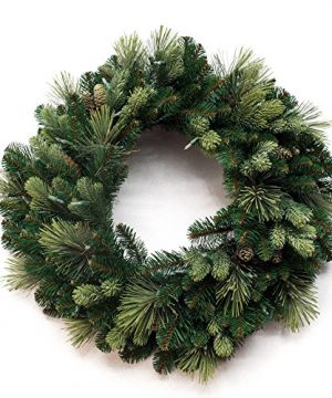 National Tree Company Carolina Pine Wreath 30 In 0 300x360