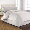 Pure Bamboo Queen Duvet Cover Set 100 Organic Bamboo Luxuriously Soft And Cooling 3 Piece Set Includes 1 Queen Button Closure Duvet Cover With Ties 2 Pillow Sham Covers Queen White 0 100x100