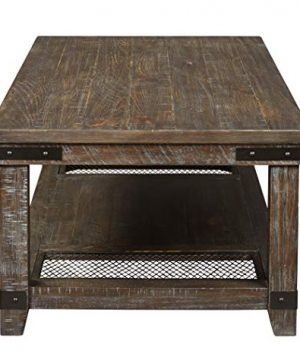 Signature Design By Ashley Danell Ridge Casual Rectangular Coffee Table Brown 0 3 300x360