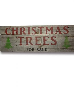 Christmas Tree For Sale Sign Reclaimed Rustic Wood Barn Wood Fixer Upper Farmhouse Style Weathered Grey 0 300x360