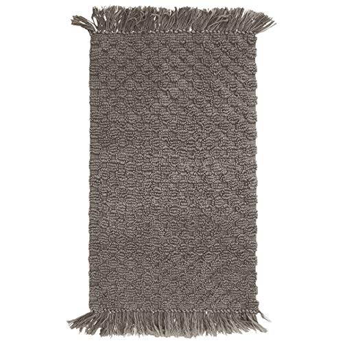 French Connection Bath Rugs 20 In X 34 In Charcoal 0