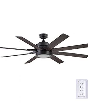 Honeywell Ceiling Fans 51473 01 Xerxes Ceiling Fan 62 Matte Black 0 300x360