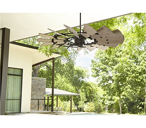 Quorum International Windmill 60 Ceiling Fan Oiled Bronze 96015 86 0 0