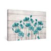 SUMGAR Large Wall Art Bedroom Teal Wall Decor Farmhouse Flower Canvas Paintings Floral Pictures36x24 Inch 0 100x100