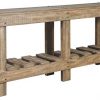 Signature Design By Ashley Susandeer Rustic Farmhouse Console Sofa Table Brown 0 100x100