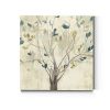 Tree Wall Art Modern Painting Home Decor Landscape Nature Canvas Artwork For Living Room Bedroom Bathroom Kitchen Ready To Hang Trees Of Blue I 16 H X16 W 0 100x100