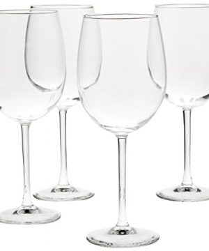 Amazon Basics All Purpose Wine Glasses 19 Ounce Set Of 4 0 300x360