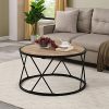 FirsTime Co Bristol Reversible Coffee Table American Crafted Aged Black 315 X 315 X 18 0 100x100