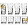 Glassware Drinking Glasses Set Of 8 By Home Essentials Beyond 4 Highball 17 Oz Kitchen Glasses 4 13 Oz Rocks Glass Cups For Water Juice And Cocktails 0 100x100