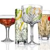 Godinger Barware Drinkware Mixology Set Gin Glasses Collins Tall Glasses Bar Cups And Champagne Coupes 8 Pieces 0 100x100