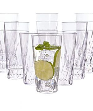 Palmetto 20 Ounce Clear Plastic Tumblers Set Of 16 0 300x360