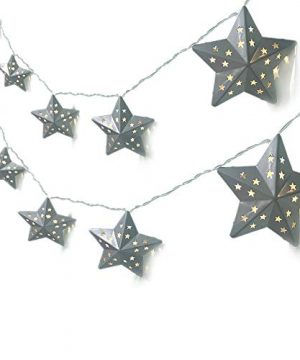 ACRAFT Twinkle Star String Lights Plug In Fairy Lights For Bedroom With End To End Connector Decorative Lighting For Teen Girl Boy Tee Pee 0 300x360