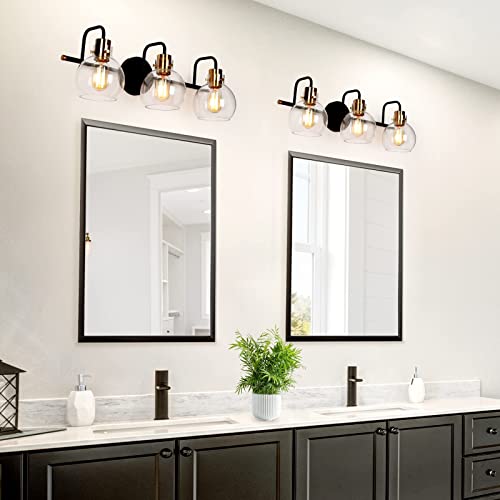 Details about   Westinghouse Brass Finish Bathroom Vanity 3-Light Tulip Light Fixture 