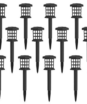Maggift 12 Pack Solar Pathway Lights Outdoor LED Solar Powered Garden Lights For Lawn Patio Yard Walkway Driveway 0 300x360