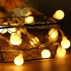 Merdeco Globe String Lights Plug In String Lights 10ft3m 20 LED Bulb Warm White Fairy Lights For BirthdayChristmasWeddingParty Indoor Outdoor Decoration 0 100x100