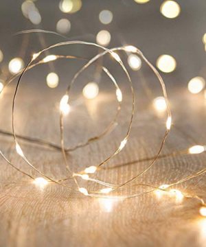 String LightsWaterproof LED String Lights10Ft30 LEDs Fairy String Lights Starry Battery Operated String Lights For IndoorOutdoor Decoration Wedding Home Parties Christmas HolidayWarm White 0 300x360