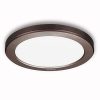 Youtob LED Ceiling Light Flush Mount With Adjustable 3 Colors 15W 1500lm Round Lighting Fixture For Kitchens Closets Hallways Stairwells Bedrooms3000k4000k5000k Available Bronze 0 100x100