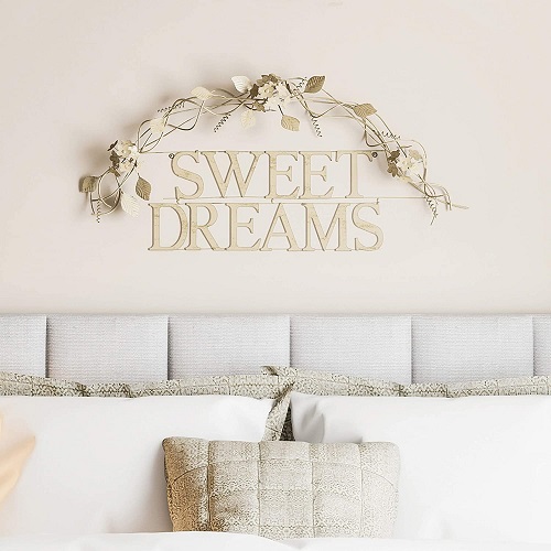 27 Lavish Home Metal Cutout-Sweet Dreams Wall Sign
