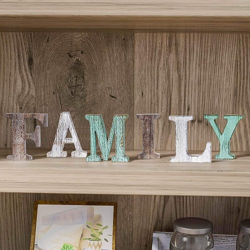 7 TIMEYARD Wood Family Signs Wall Decor