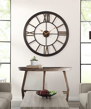 FirsTime Co Big Time Wall Clock 40 Oil Rubbed Bronze Plastic 0 300x360
