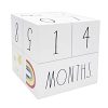 Rae Dunn Baby Milestone Blocks Wooden Baby Monthly Milestone Props For Newborn Boy Or Girl First Year Baby Blocks For Photo Shoot Photography Prop Track Days Weeks Month Year And Holidays 0 100x100