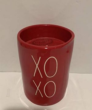 Rae Dunn XOXO Candle Large Red Ceramic SPARKLING CHAMPAGNE 132 0z 374 Gram 0 300x360