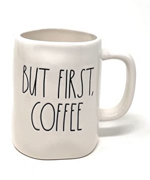 Rae Dunn By Magenta BUT FIRST COFFEE Ceramic LL Coffee Mug 0 300x360