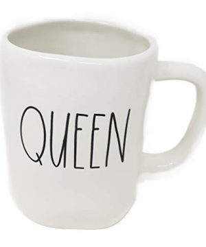 Rae Dunn By Magenta QUEEN Ceramic LL Coffee Mug 0 300x360