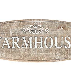DeliDecor Large Farmhouse Sign Rustic Carved Wood Wall Decor Vintage Farmhouse Decor Wall Hanging Signs Decoration Funny Housewarming Gifts Wall Art 236 X 95 Inch 0 300x333