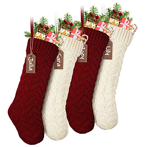 Farmhouse Christmas Stockings & Rustic Christmas Stockings - Farmhouse ...