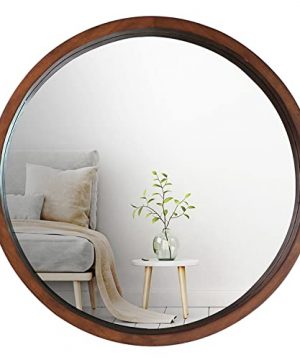 Mirrorize Round Mirror 30 For Living Room Wall Decor Decorative Circle Mirror Bathroom Vanity Mirror Farmhouse Large Circular Mirror For Entryway 0 300x360