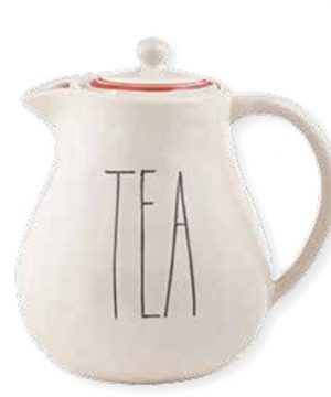 Rae Dunn Boutique Magenta Ceramic Teapot Tea 0 300x360